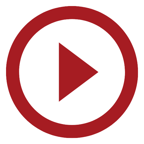 Play button icon for business coaching content by Dominic Monkhouse.
