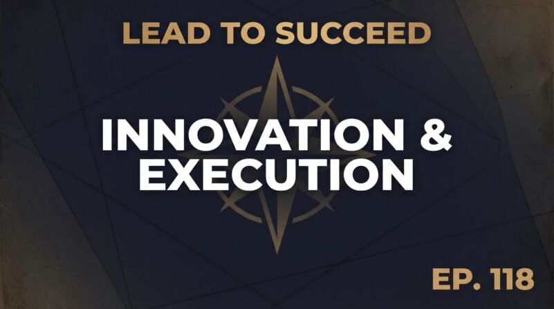 Lead to Succeed podcast - episode 118 with Dominic Monkhouse