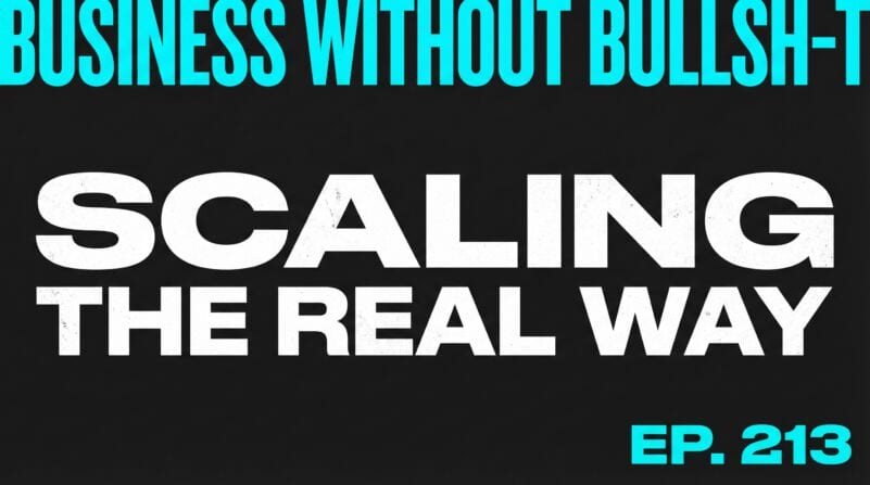 Business Without Bullsh-t podcast - episode 213 with Dominic Monkhouse