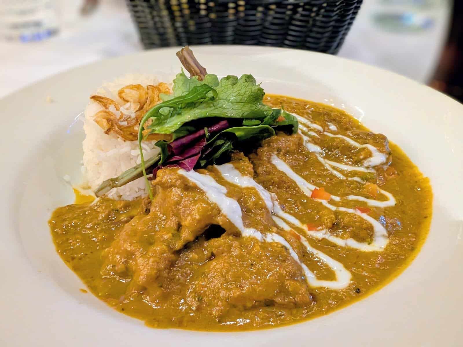 Food at Anokaa, Salisbury