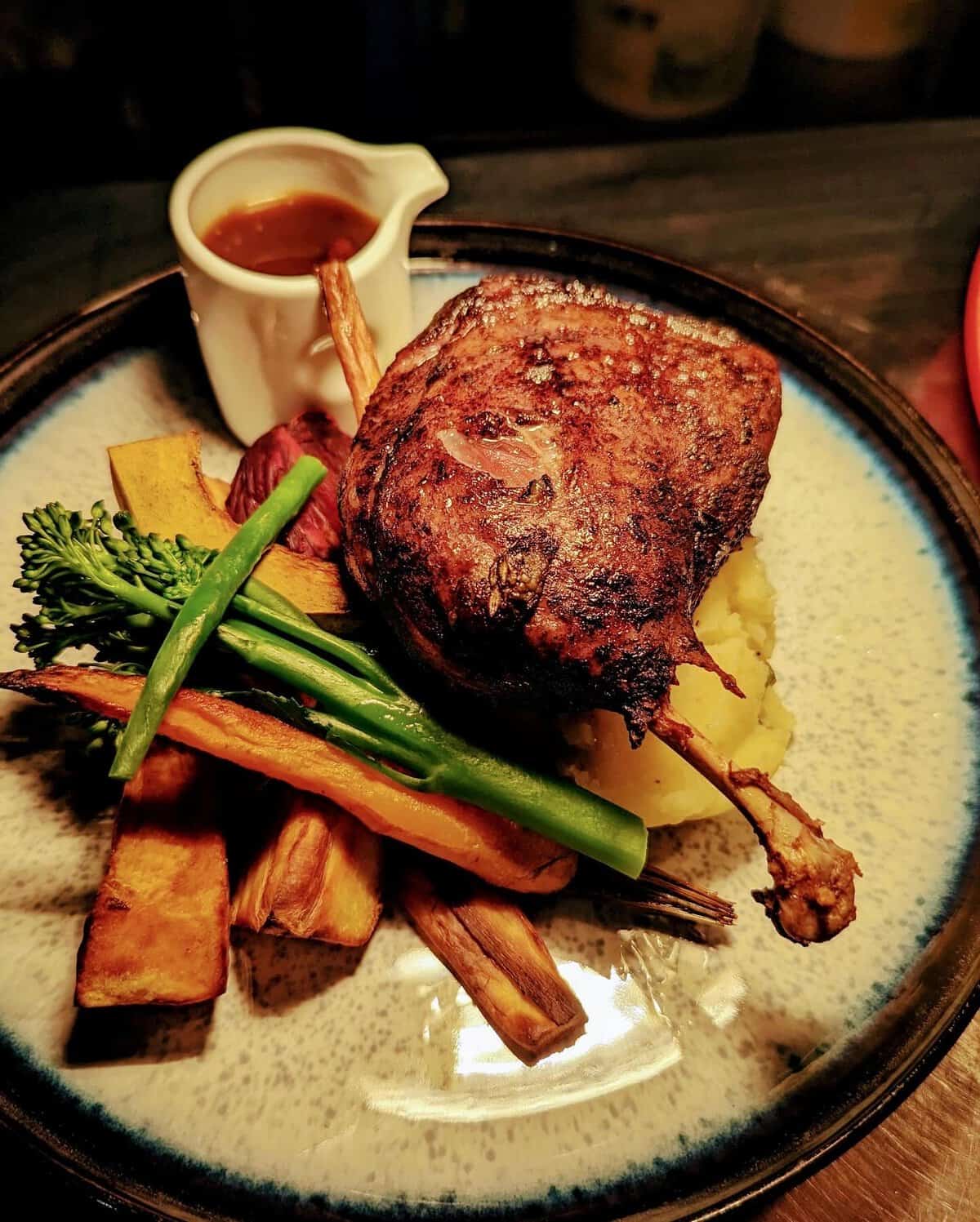Food at The Cartwheel Inn, Whitsbury