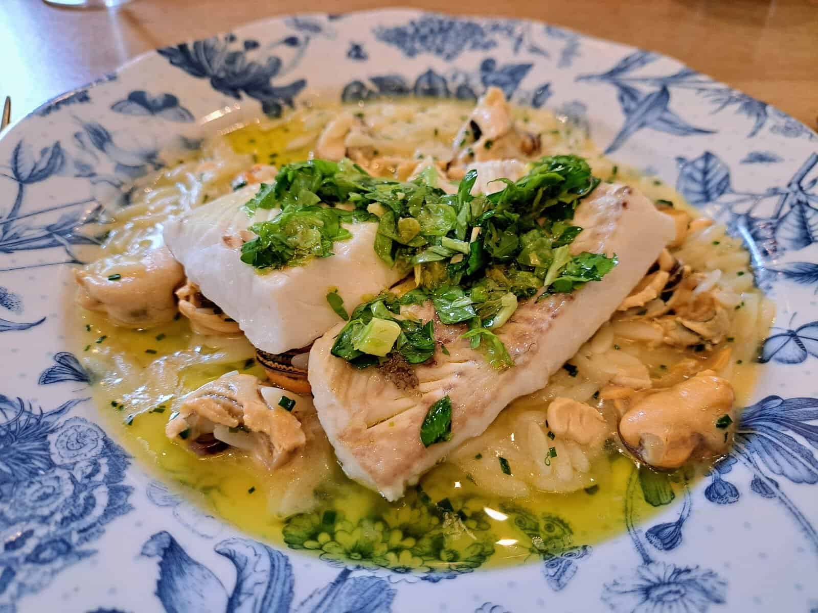 Food at Hartnett Holder and Co at Lime Wood