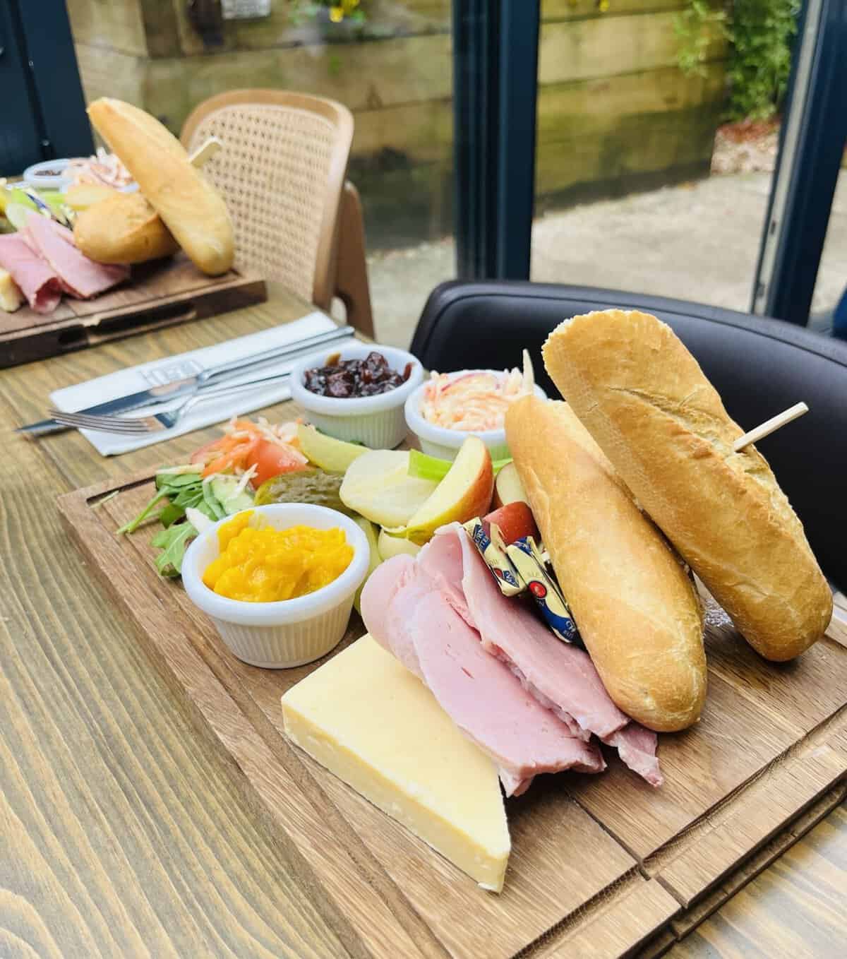Food at The Rockingham Arms