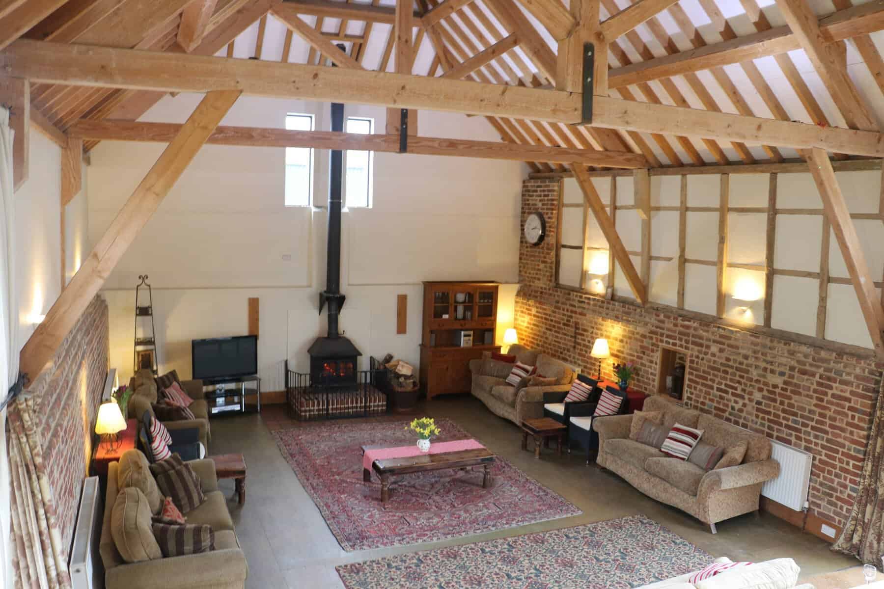 Burgate Manor Farm interior and grounds